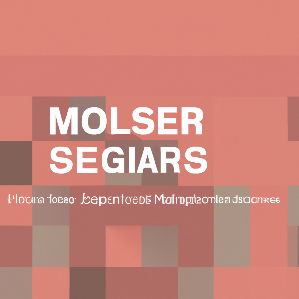 Square concept art with brutalist color blocks